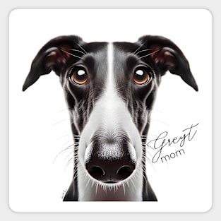 Greyt Greyhound Mom Magnet